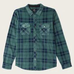 O'Neill MENS GLACIER PLAID FLANNEL