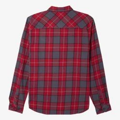 O'Neill REDMOND PLAID STRETCH -O’Neill shop FA2104200 RED2 S 2
