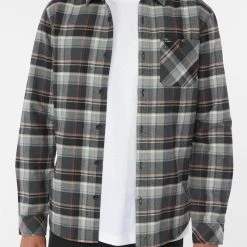 O'Neill WINSLOW PLAID SHIRT -O’Neill shop FA2104202 blk 4