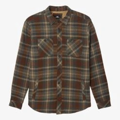 O'Neill REDMOND SHERPA FLANNEL 15 O'Neill REDMOND SHERPA FLANNEL -O’Neill shop FA2104207 BRN2 7