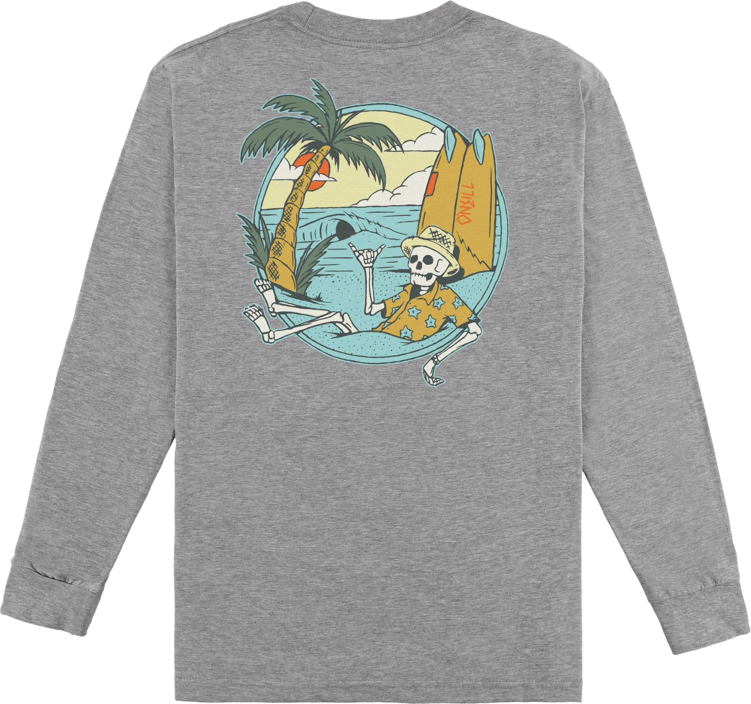LAZY BONES LONG SLEEVE TEE O'Neill LAZY BONES LONG SLEEVE TEE -O’Neill shop HO2118405 HGR P 1