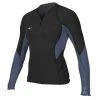 O'Neill WOMENS BAHIA 1/1.5MM FRONT ZIP JACKET -O’Neill shop blk mist blk color swatch