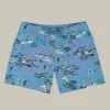 O'Neill TROPICAL SHORTS -O’Neill shop blue aop w yellow or orange color swatch