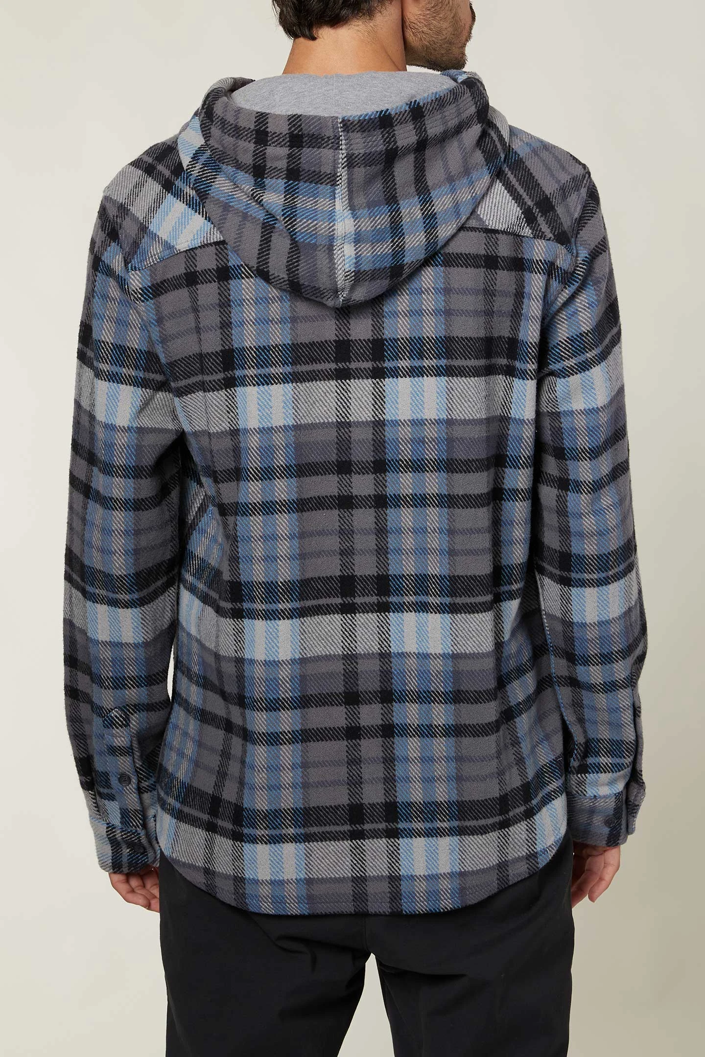 O'Neill MENS CLAYTON HOODED FLANNEL 7 O'Neill MENS CLAYTON HOODED FLANNEL - Image 5