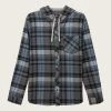 O'Neill MENS CLAYTON HOODED FLANNEL 2 O'Neill MENS CLAYTON HOODED FLANNEL -O’Neill shop claytonhood HO1104203 gra f