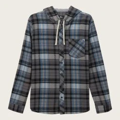 O'Neill MENS CLAYTON HOODED FLANNEL