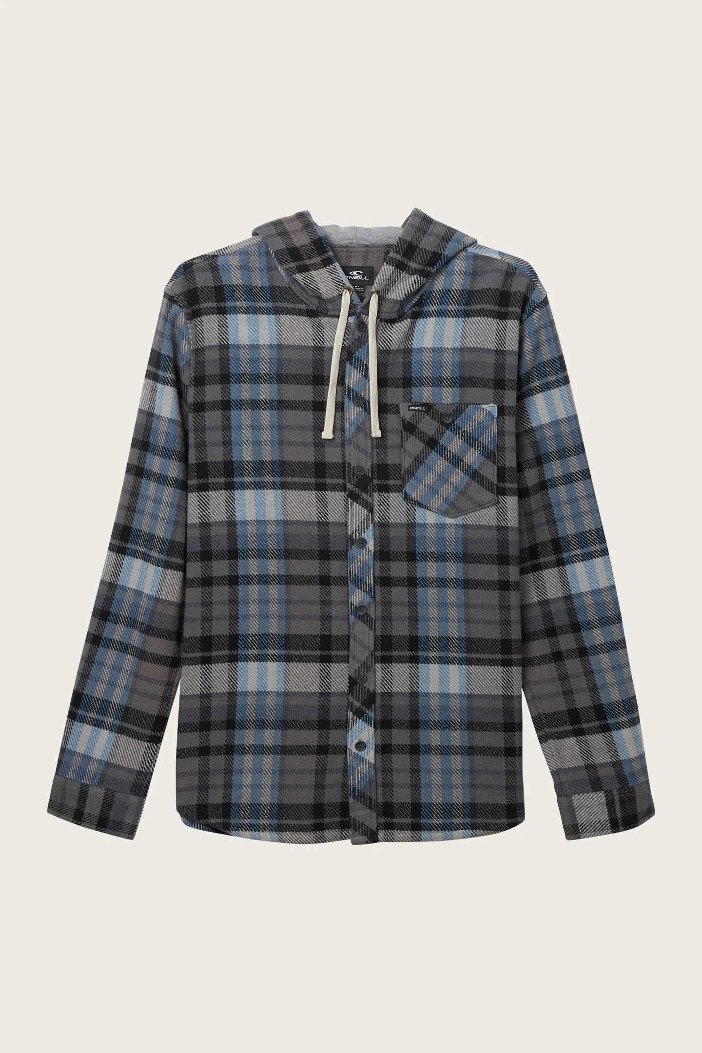 O'Neill MENS CLAYTON HOODED FLANNEL 3 O'Neill MENS CLAYTON HOODED FLANNEL