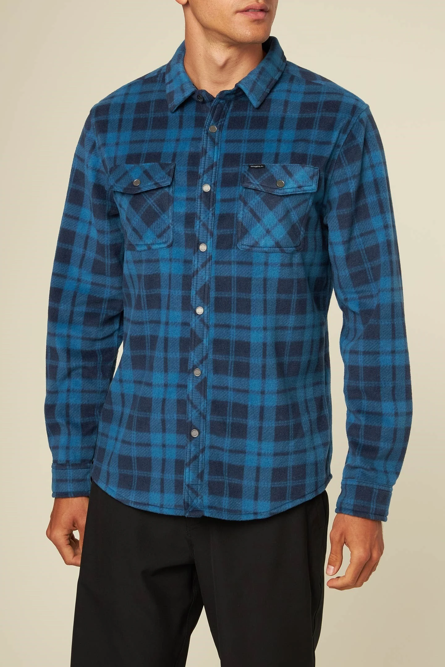 GLACIER PLAID O'Neill GLACIER PLAID -O’Neill shop glacierplaid fa1104203 nvy2 1