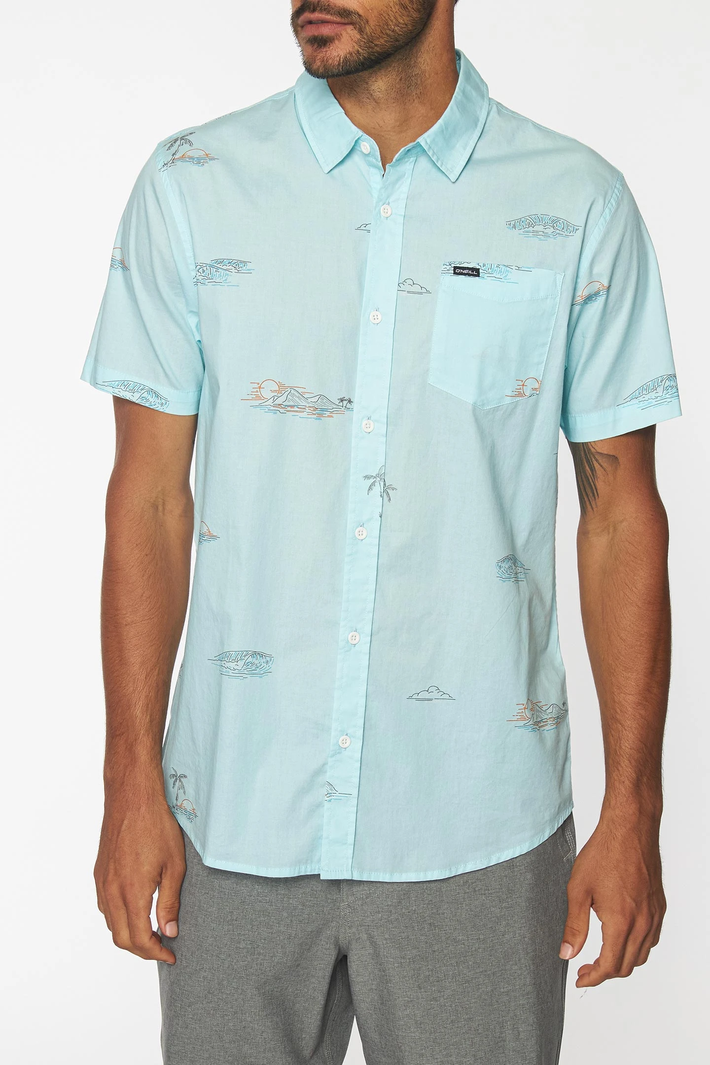 O'Neill MENS OASIS SHIRT 4 O'Neill MENS OASIS SHIRT - Image 2