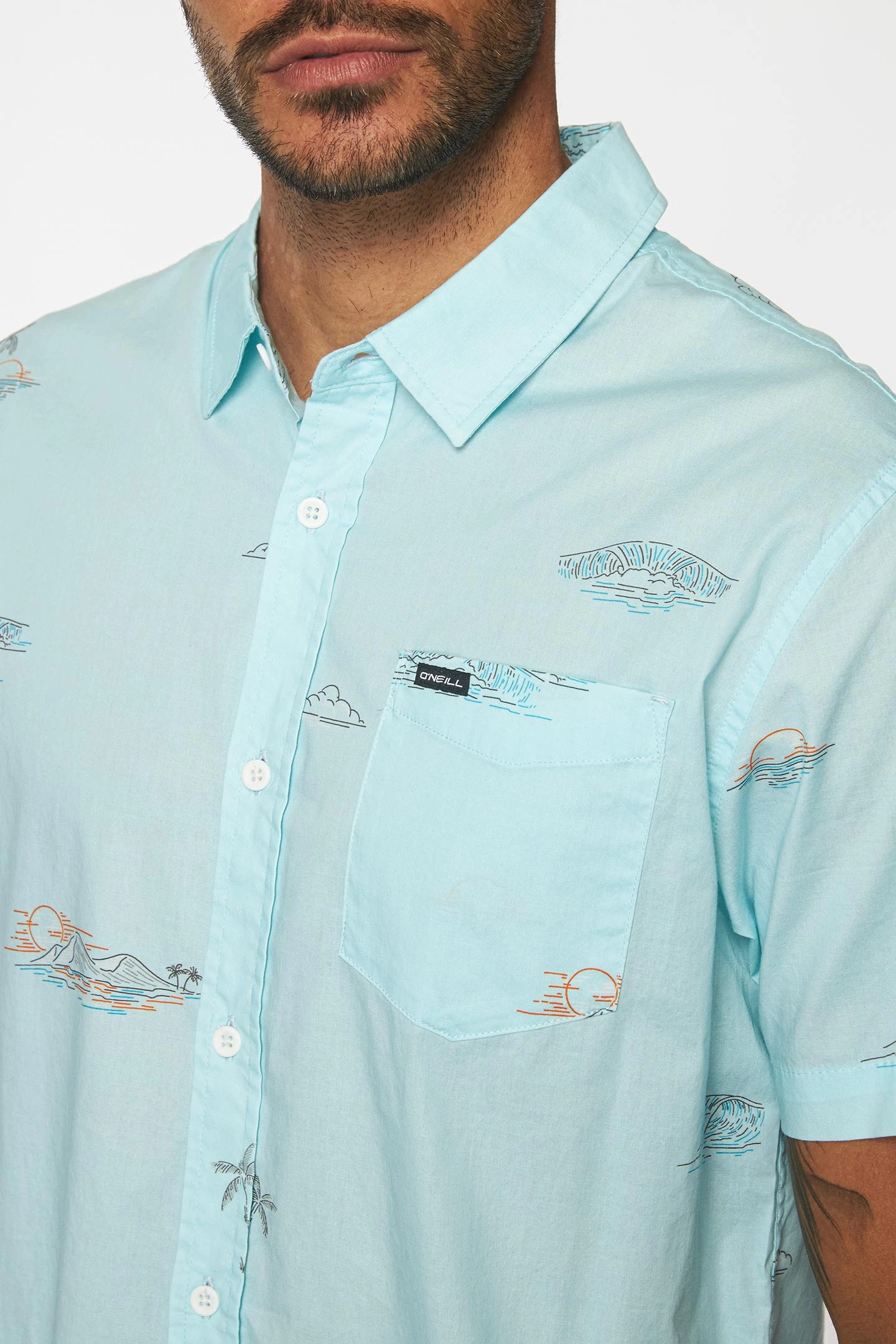 O'Neill MENS OASIS SHIRT 7 O'Neill MENS OASIS SHIRT - Image 5