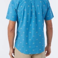 O'Neill QUIVER STRETCH DOBBY SS STANDARD SHIRT -O’Neill shop quiverstretchdobbyssstndrd SP3104101 mdt 5