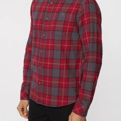 O'Neill REDMOND PLAID STRETCH -O’Neill shop redmondplaidstretch FA2104200 red2 3