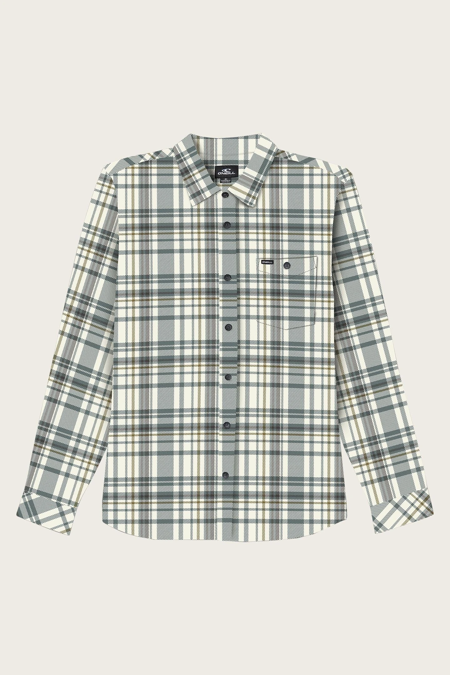 O'Neill MENS REDMOND PLAID STRETCH FLANNEL 3 O'Neill MENS REDMOND PLAID STRETCH FLANNEL