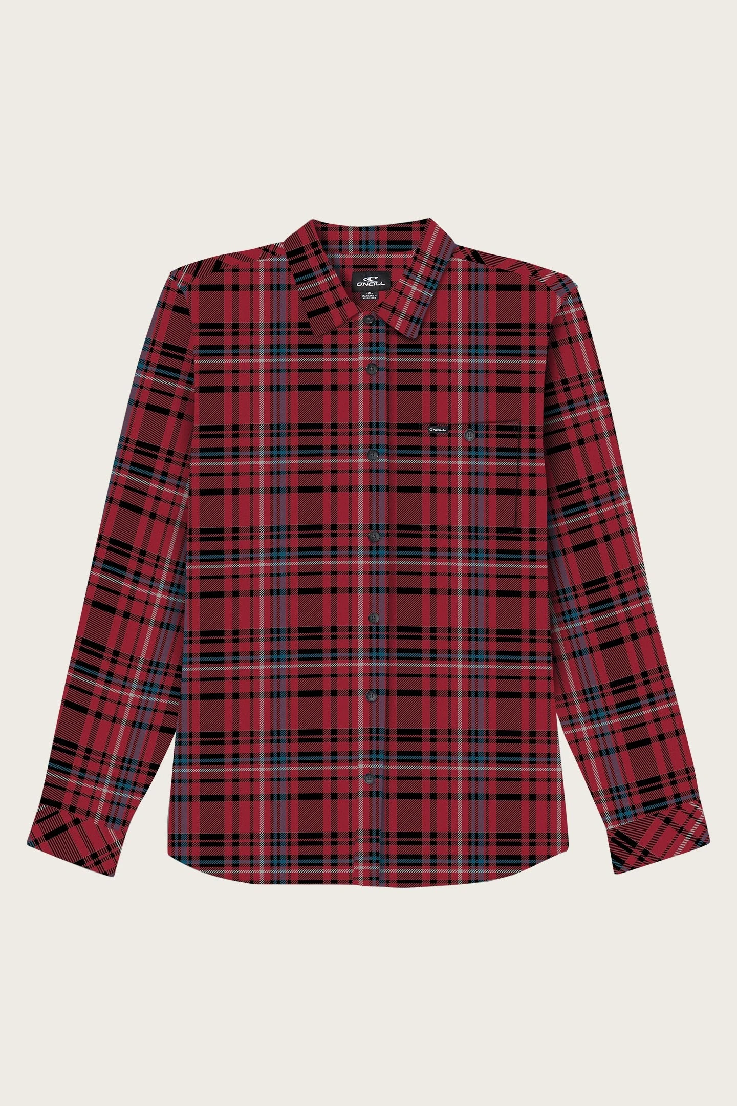 O'Neill MENS REDMOND PLAID STRETCH FLANNEL 3 O'Neill MENS REDMOND PLAID STRETCH FLANNEL