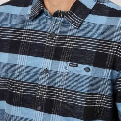 O'Neill MENS REDMOND PLAID STRETCH FLANNEL 6 O'Neill MENS REDMOND PLAID STRETCH FLANNEL -O’Neill shop redmondplaidstretchls FA1104200 bsh 5
