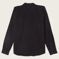 O'Neill MENS REDMOND SOLID STRETCH FLANNEL -O’Neill shop redmondsolidstretch FA1104201 blk b