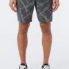 O'Neill STOCKTON PRINT E-WAIST 18'' HYBRID SHORT 1 O'Neill STOCKTON PRINT E-WAIST 18'' HYBRID SHORT -O’Neill shop stocktonprintewaist18 SP318A009 blk 1