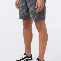 O'Neill STOCKTON PRINT E-WAIST 18'' HYBRID SHORT 8 O'Neill STOCKTON PRINT E-WAIST 18'' HYBRID SHORT -O’Neill shop stocktonprintewaist18 SP318A009 blk 2