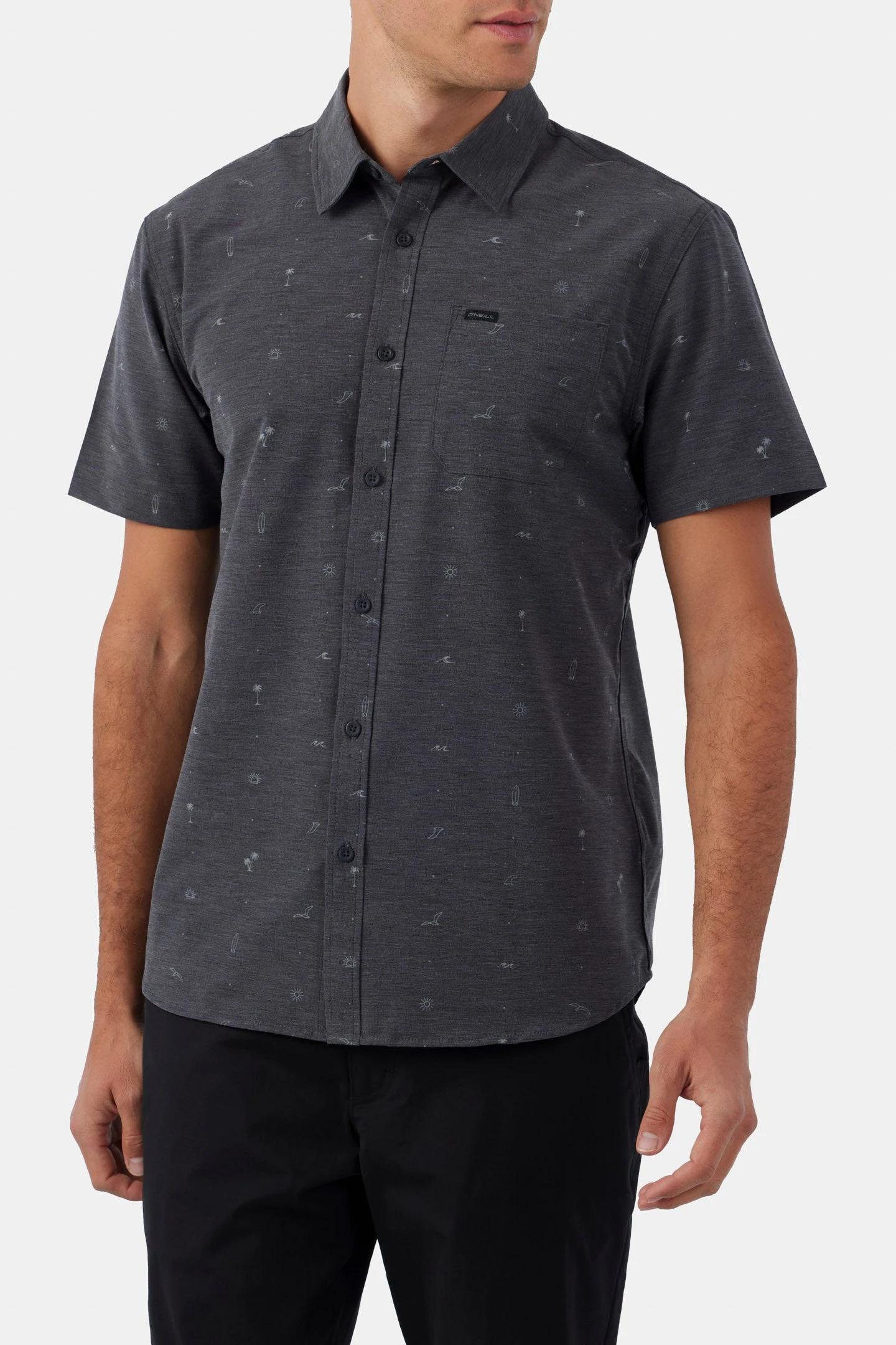 TRVLR UPF TRAVERSE WOVEN O'Neill TRVLR UPF TRAVERSE WOVEN -O’Neill shop trvlrupftraversessstandard SP3104100 blk2 1