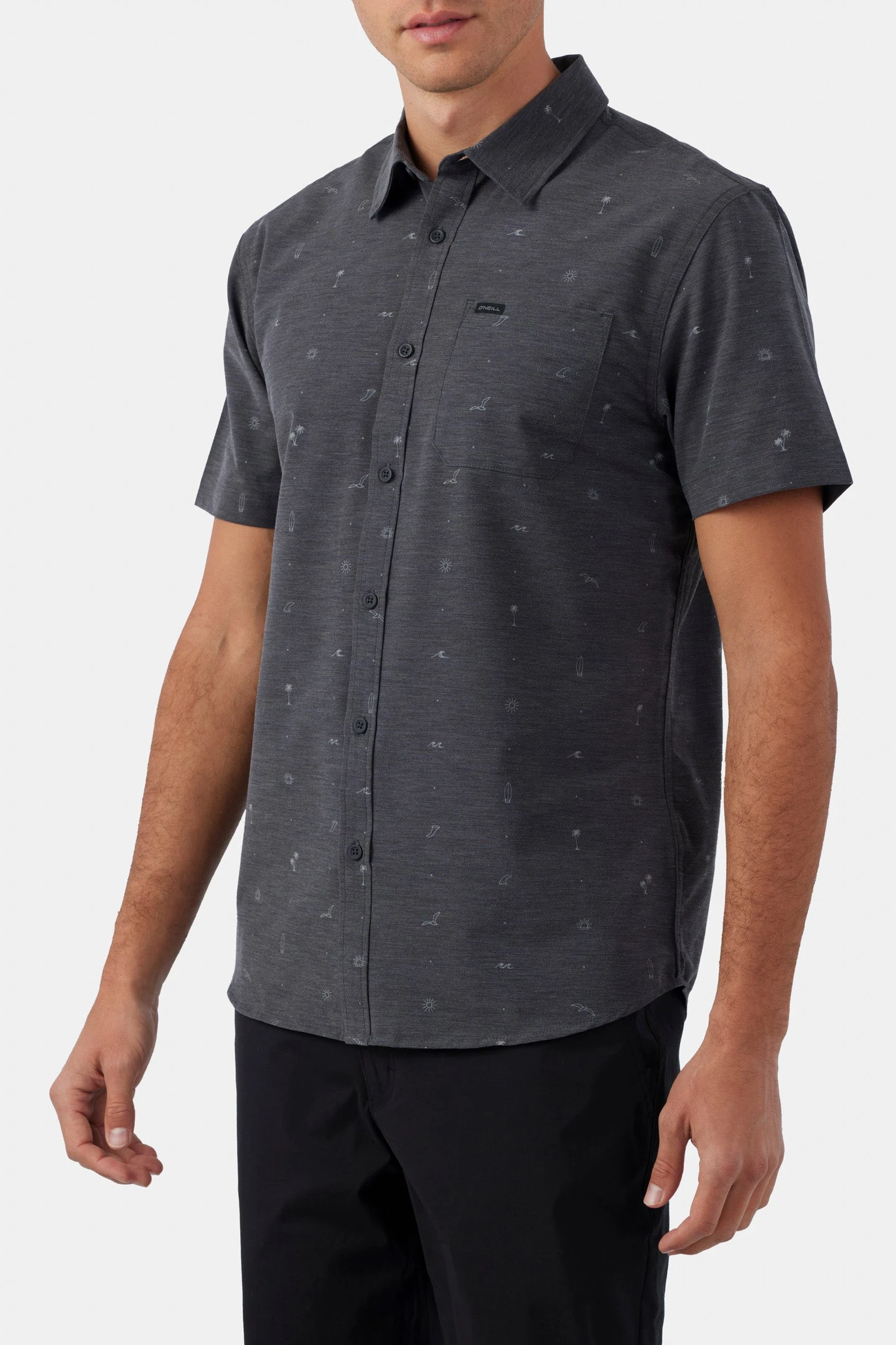 TRVLR UPF TRAVERSE WOVEN O'Neill TRVLR UPF TRAVERSE WOVEN -O’Neill shop trvlrupftraversessstandard SP3104100 blk2 2