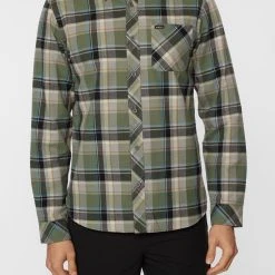 O'Neill WINSLOW PLAID SHIRT -O’Neill shop winslowplaid FA2104202 olv 1